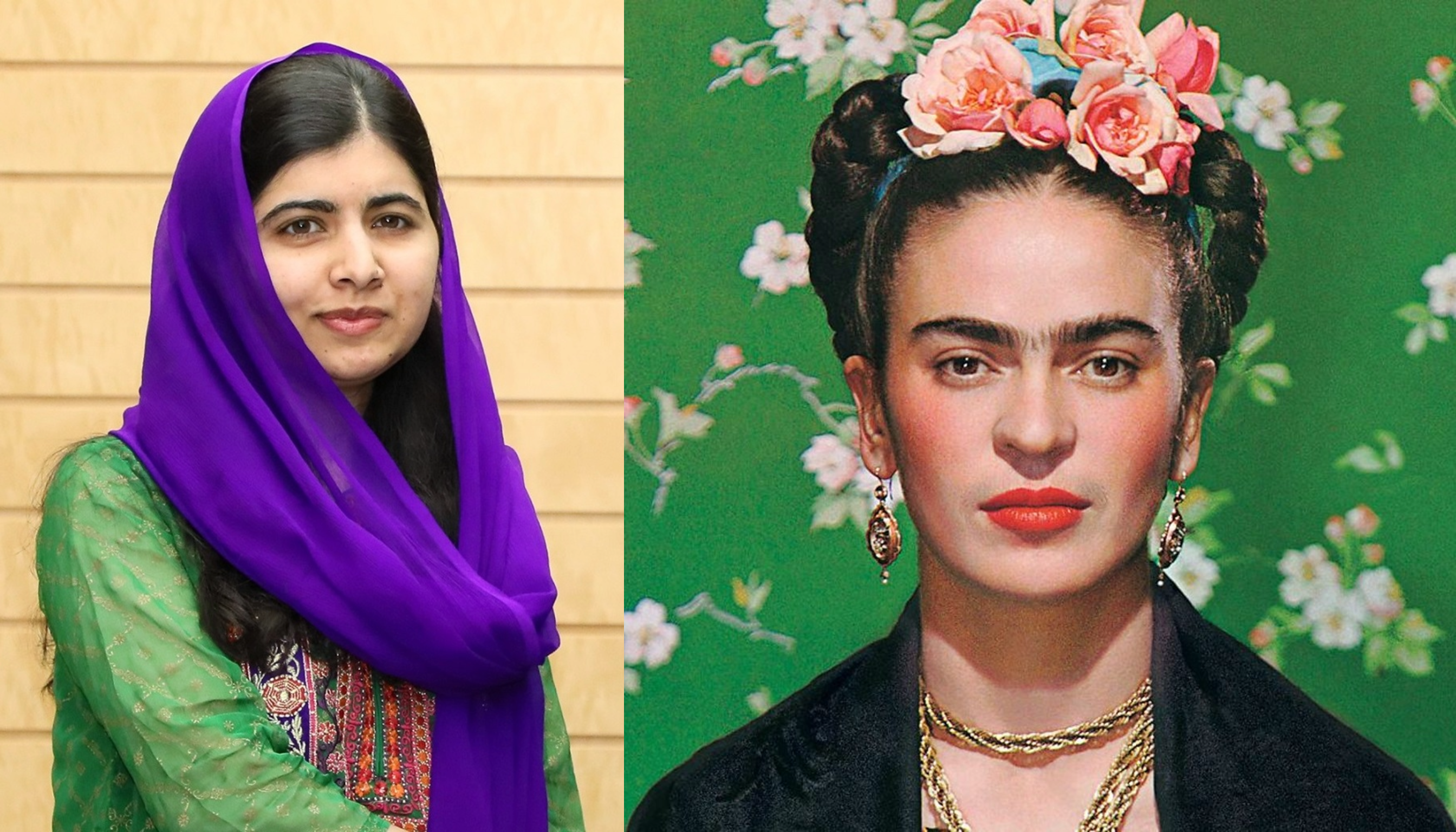 Tales of Women Warriors Profiles in Resilience - Malala Yousafzai - Frida Kahlo